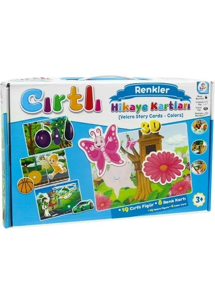 Cırtlı Hikaye Kartları Renkler