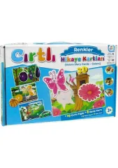 Cırtlı Hikaye Kartları Renkler