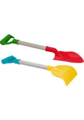 Plastik Tırmık + Kürek Seti