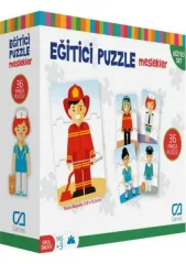 Eğitici Puzzle Meslekler
