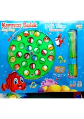 Kırmızı Balık Gölde Pilli Müzikli Balık Tutma Oyunu