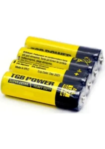 4 Adet Tgb Power R6p Aa 1,5 V Kalem Pil