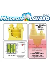 Pilli Modern Mutfak Lavabo Seti 25 Parça